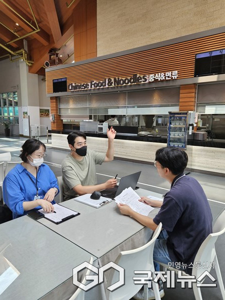 곤지암 리조트 식품안심구역 지정 모습.(제공=한국식품안전관리인증원)