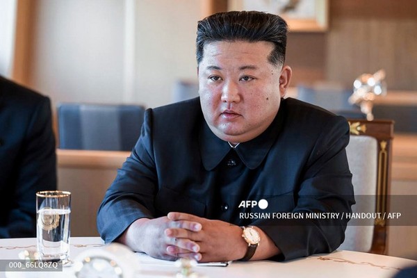 김정은 북한 국무위원장. 사진제공/AFP통신