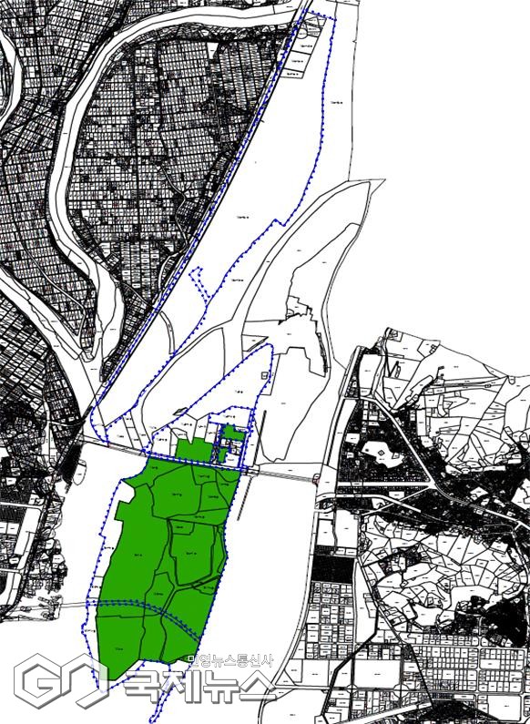 낙동강 하구 국가도시공원 위치도/제공=부산시