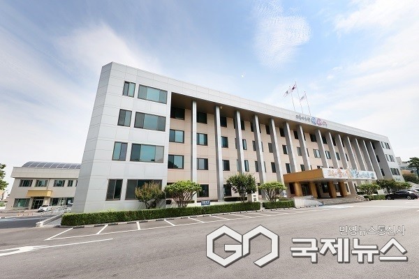 충북도교육청 청사 전경.