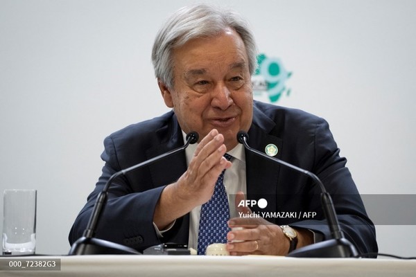 안토니오 구테흐스 유엔 사무총장. 사진제공/AFP통신