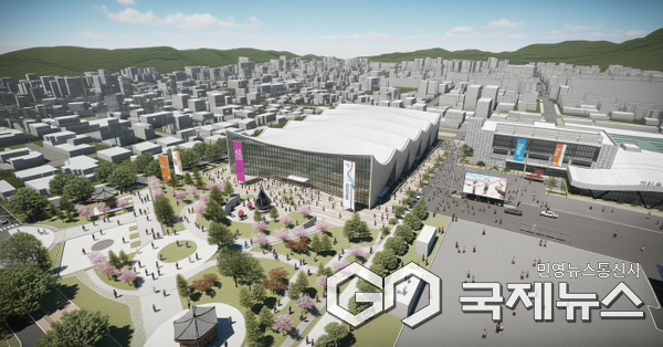 제천 종합실내체육센터 조감도(사진=제천시)