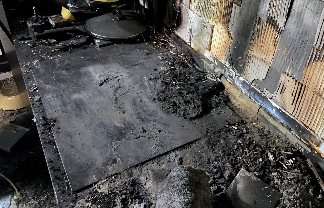 반려동물로 인한 화재 /  대전소방본부 제공