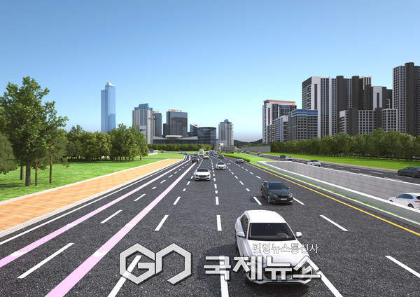 ▲ 과천시, 대공원 지하차도 조감도 [과천시제공]