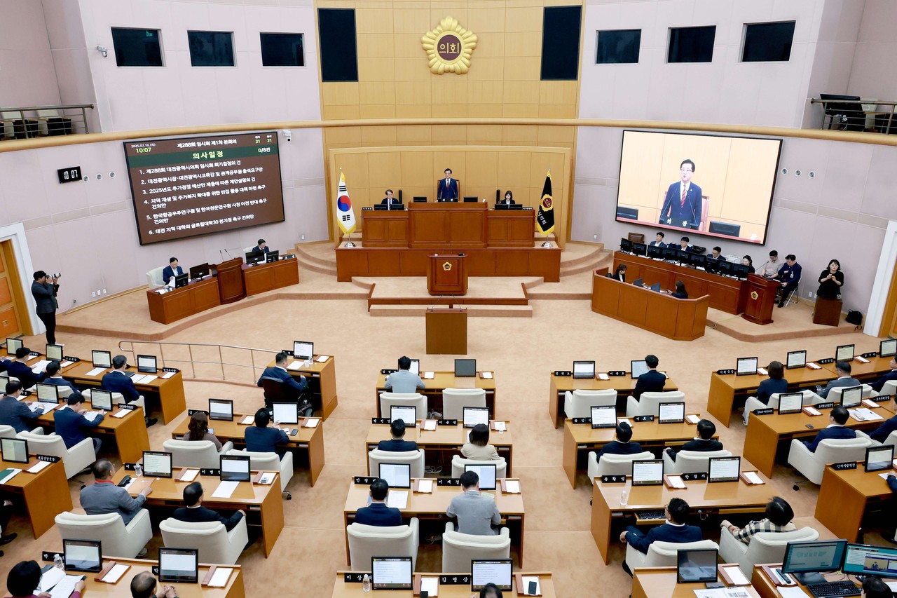 대전시의회가 8일부터 17일까지 열흘간 제290회 임시회를 열고 총 107건의 안건을 심의한다. / 대전시의회 제공