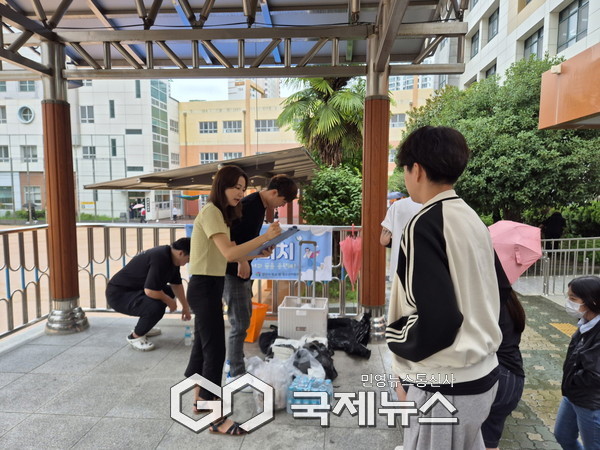 2025년도 2차 검정고시 응시자 모습./사진=양산시