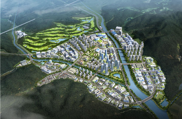 자료제공 = 춘천시청              춘천 기업혁신파크 조감도