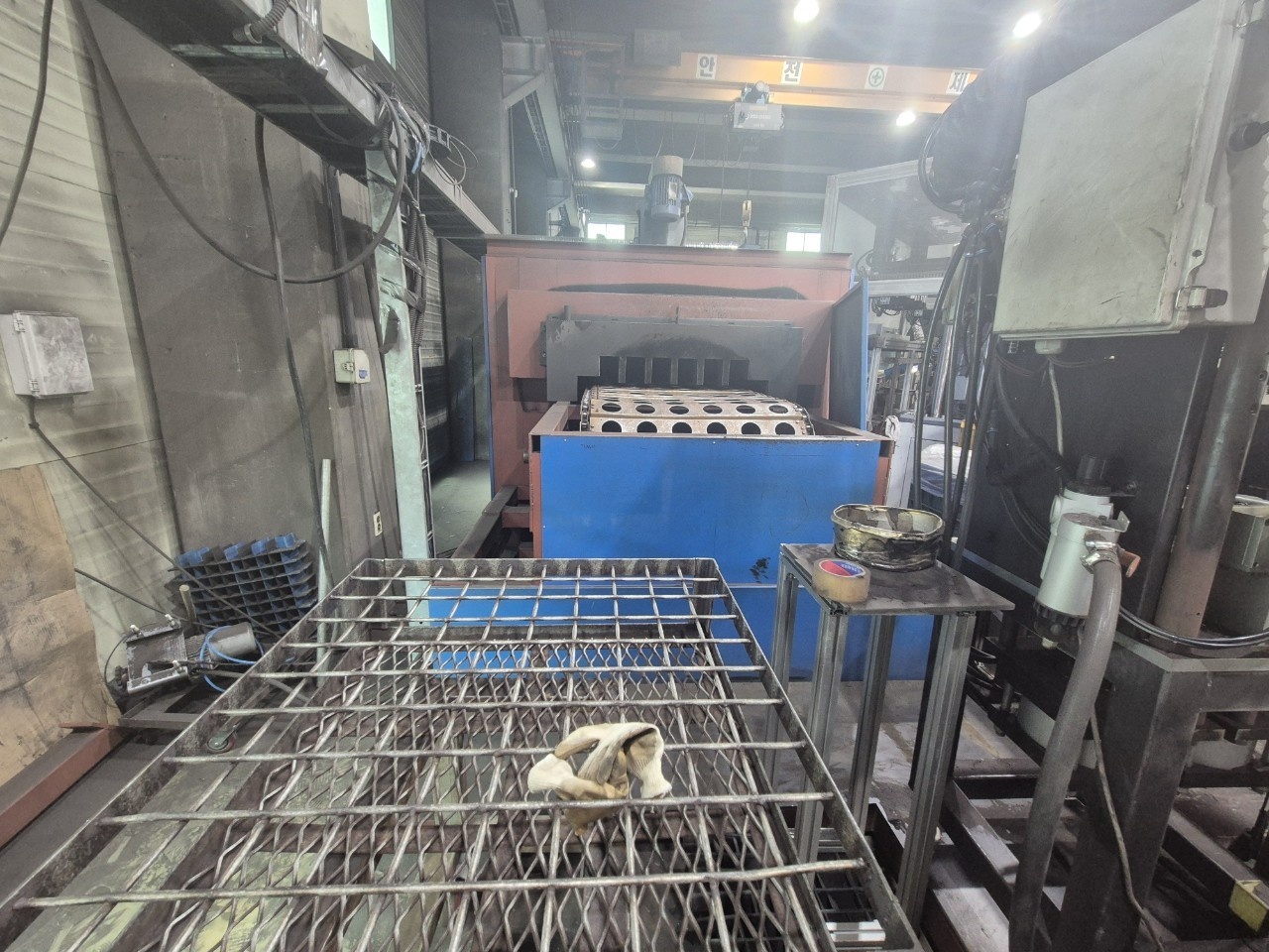 대기배출시설을 가동하면서 신고를 누락해 적발된 현장 / 대전시 제공