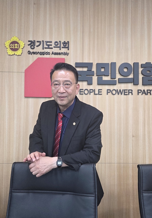 경기도의회 백현중 국민의힘 대표. 