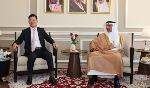 석종건 방위사업청장 사우디 방문(사진=유용원 의원실)