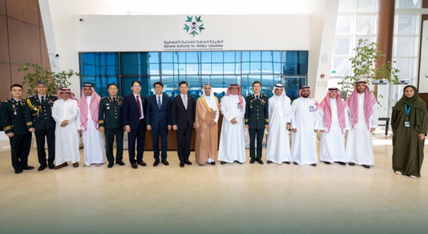 석종건 방위사업청장 사우디 방문(사진=유용원 의원실)