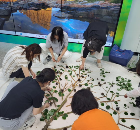 10일 인천남부과학교육관에서 열린 초등학교 교원 ‘2025학년도 숲속학교 아카데미Ⅱ’ 모습. 사진=인천시교육청