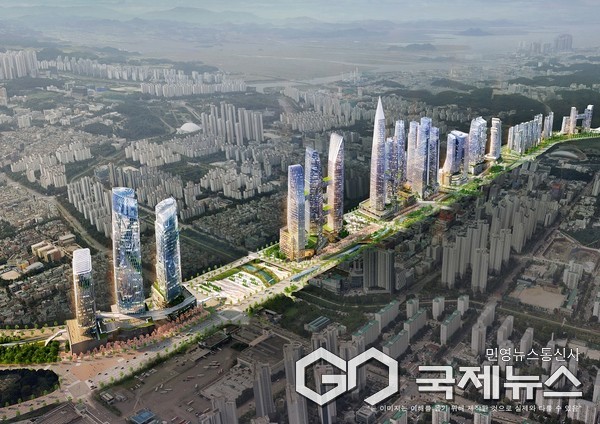 (자료/안산시 제공) 안산선 지하화 통합개발사업 조감도