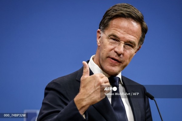 마르크 뤼터 북대서양조약기구(NATO·나토) 사무총장. 사진제공/AFP통신