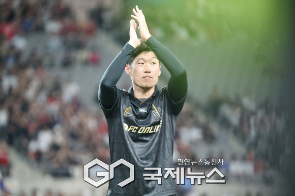 FC 스피어 팀 박지성 선수 (사진/이윤성 기자)