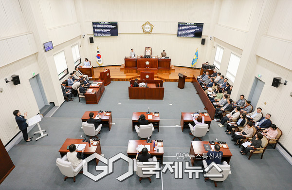 ▲ 과천시의회 제292회 임시회 마무리 [과천시의회제공]