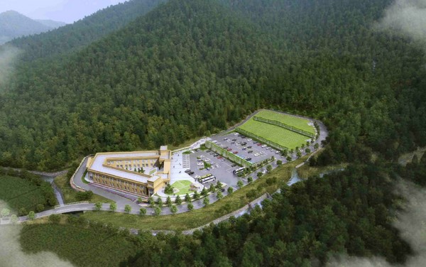 고흥군립하늘공원 조감도. ⓒ 고흥군