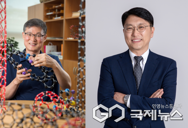 (사진제공=UNIST) [연구진사진] (좌측부터) 백종범 교수, 임한권 교수