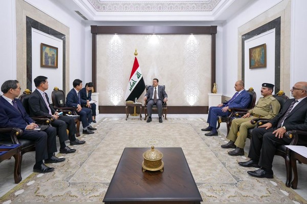 한-이라크 국방협력확대 논의(사진=국방부 제공)