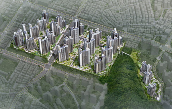 힐스테이트 광명11(가칭) 조감도(출처=현대건설)