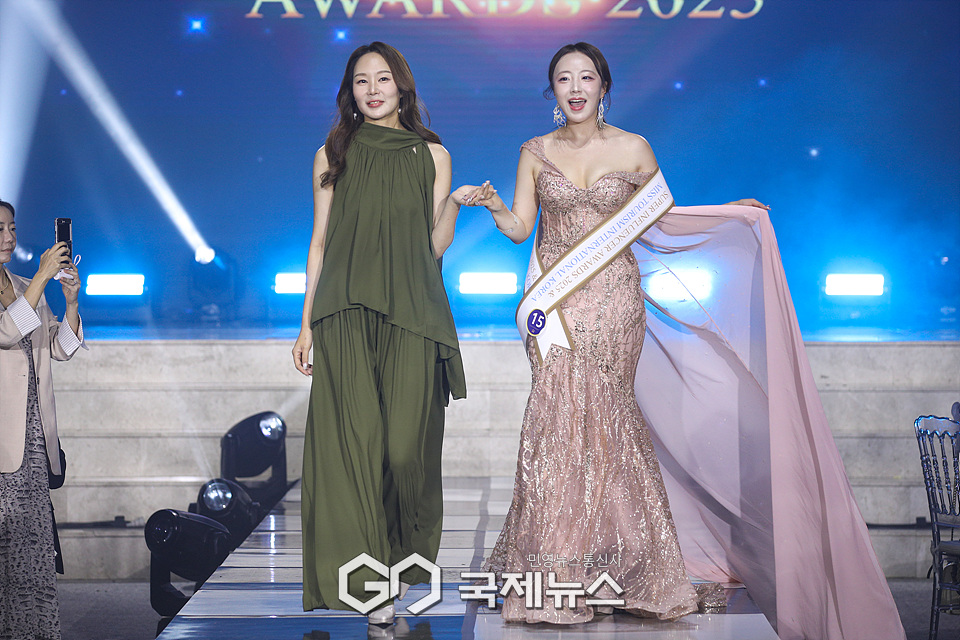 ▲ 심사위원 오샤레라이프 김태현 대표, 대회 후보자 강미미 / ⓒ이대웅 기자