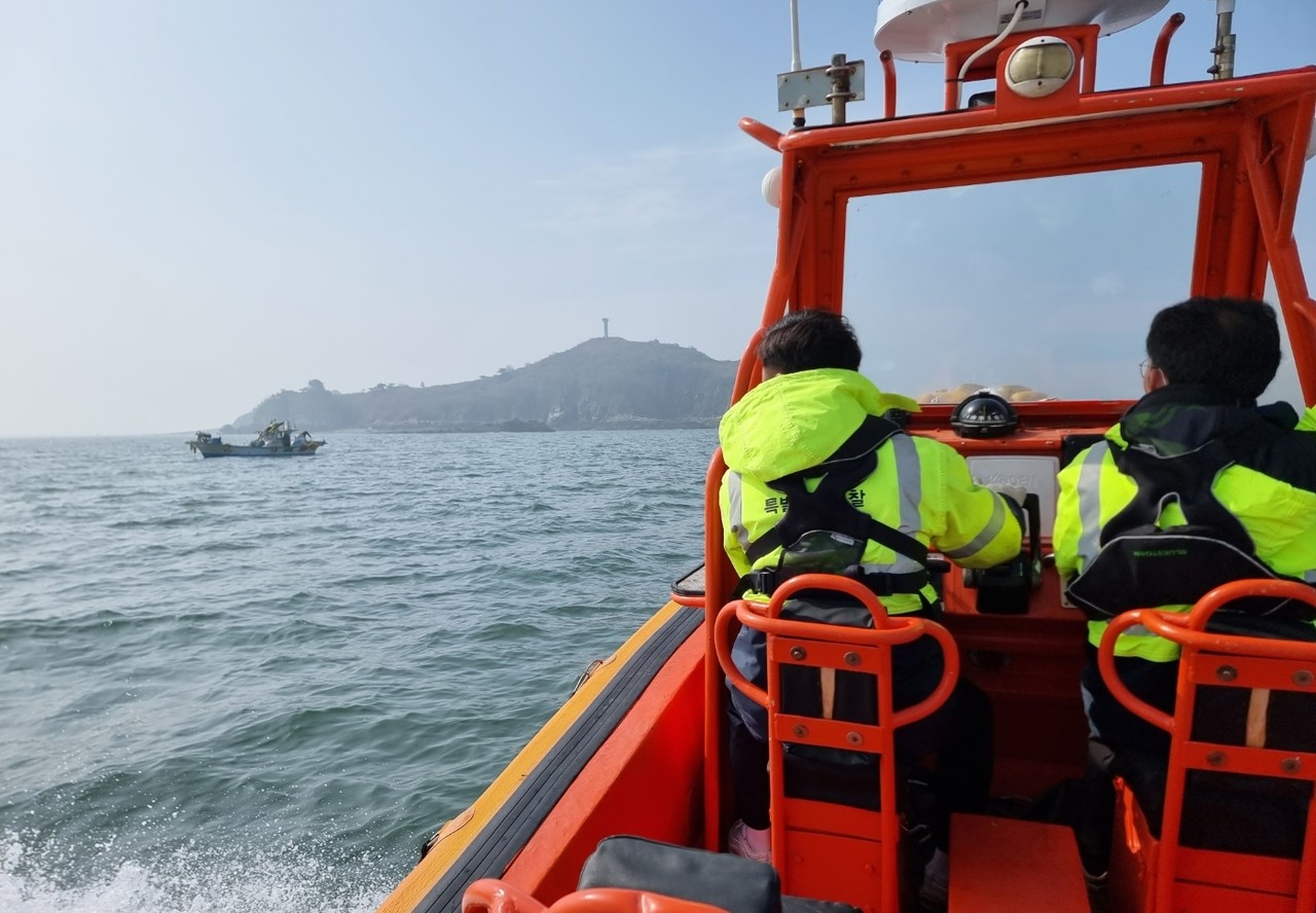 불법어업 에방 특별지도단속반 활동 (태안군)