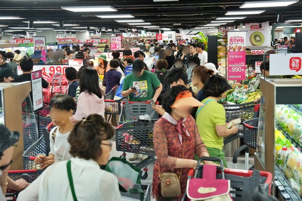 롯데마트 구리점 매장 전경 [롯데마트 제공]