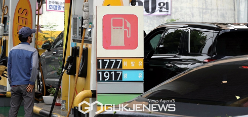 전국 주유소 휘발유 경유 가격(사진=국제뉴스DB)