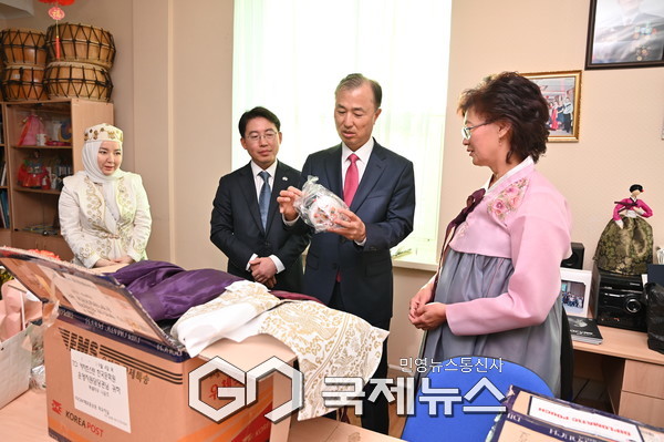 한국-카자흐스탄 문화교류 강화를 위한 협회 창립 35주년 계기 문화 공연 [사진제공=주카자흐스탄 한국문화원]