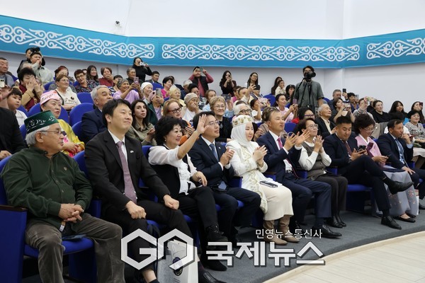 한국-카자흐스탄 문화교류 강화를 위한 협회 창립 35주년 계기 문화 공연 [사진제공=주카자흐스탄 한국문화원]