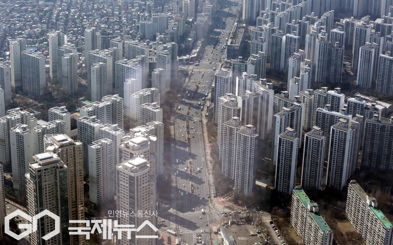 ▲ 부동산, 아파트 전경 /  국제뉴스 DB