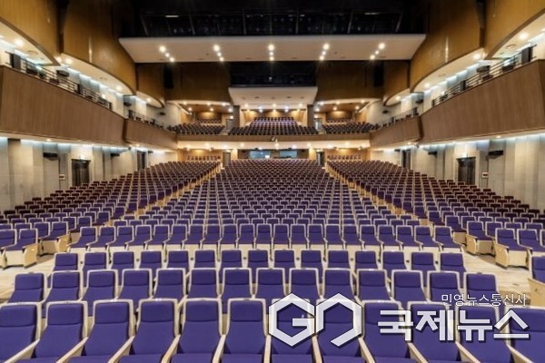 용인 포은아트홀 객석 모습(사진=용인문화재단)