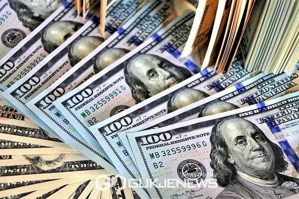 달러. 국제뉴스/DB