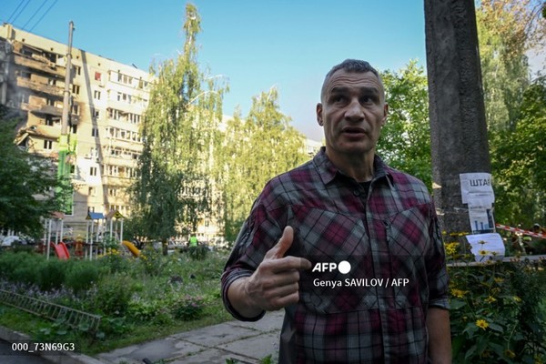 비탈리 클리치코 키이우 시장. 사진제공/AFP통신