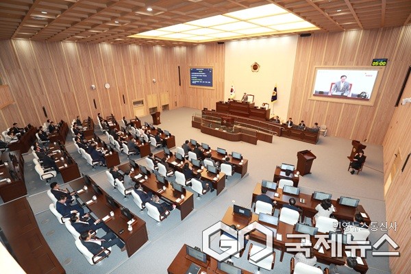 본회의 모습.(제공=충북도의회)