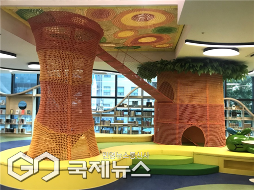 '대연 꿈키우미 작은도서관' 내부 모습/제공=남구청