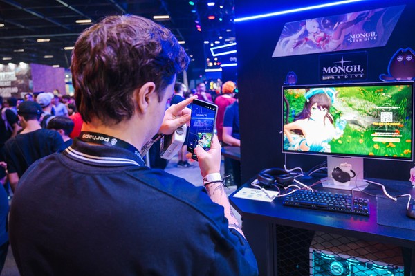 넷마블 ‘몬길 STAR DIVE’, 남미 최대 게임 전시회 ‘브라질 게임쇼’에서 호평(사진=넷마블)