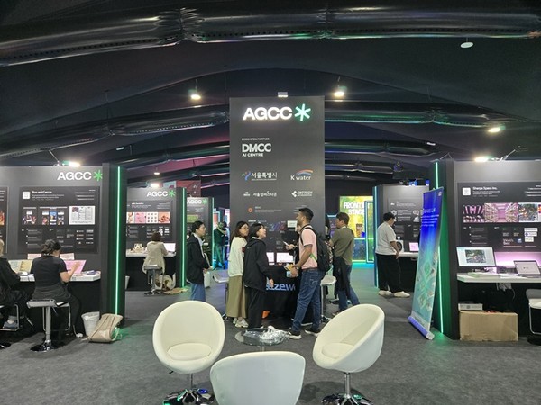 (사진제공=수공) 수공, 아랍에미리트 두바이서 중동 최대 스타트업 전시회 ‘Expand North Star by GITEX GLOBAL 2025’에 참가 중.