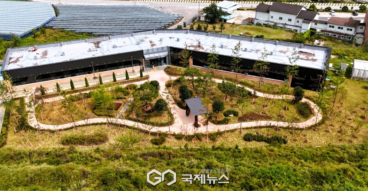 (제공=상주시) 산림복지 나눔숲 준공사진