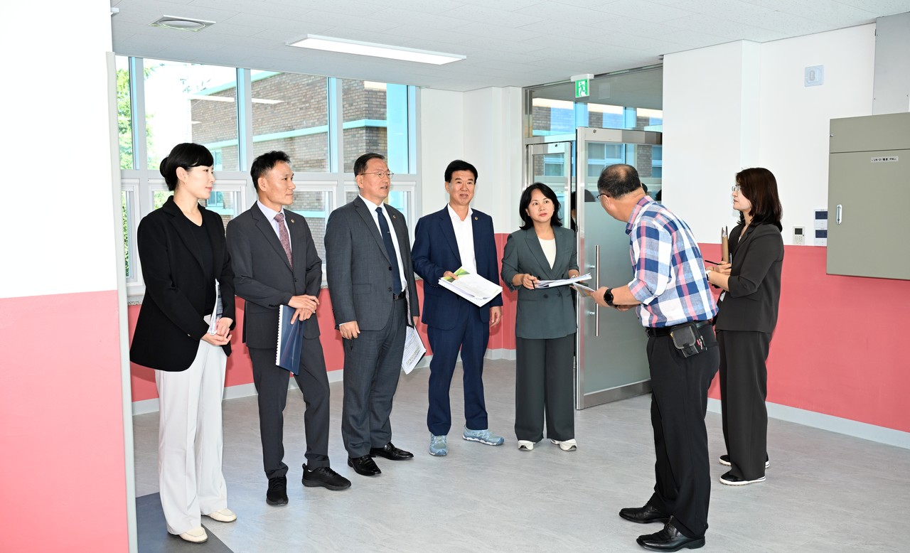 세종시의회 교육안전위원회 현장방문/세종시의회 제공