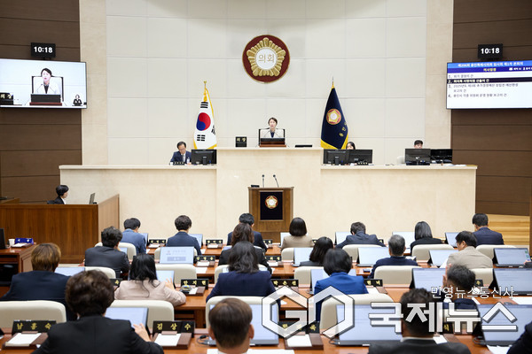 용인특례시의회, 제296회 임시회 개회(사진=용인시의회)