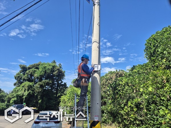 서귀포시가 2018년부터 추진해온 가로등 원격제어시스템 구축사업이 내년 최종 마무리된다.[사진=서귀포시]
