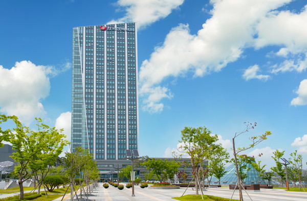 한국전력 본사 전경. ⓒ 한국전력