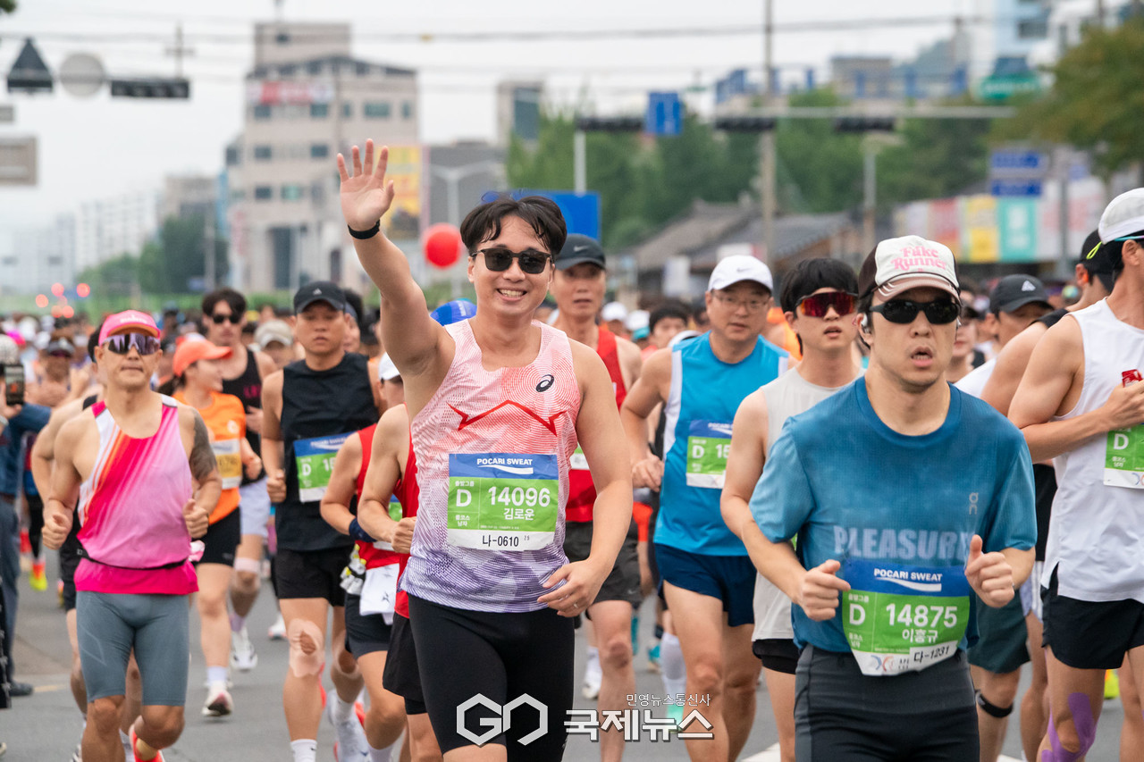 (사진=김진태 기자) 2025 경주국제마라톤대회