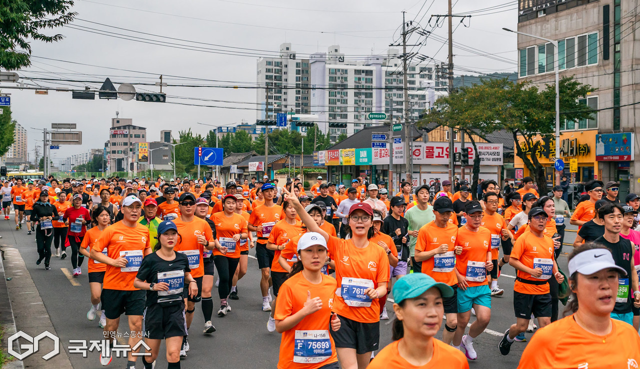 (사진=김진태 기자) 2025 경주국제마라톤대회