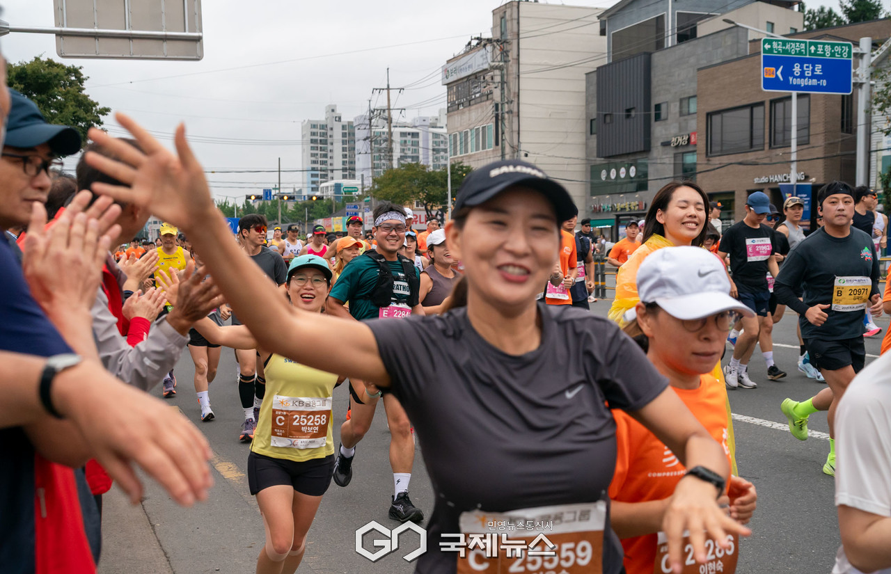 ​(사진=김진태 기자) 2025 경주국제마라톤대회​