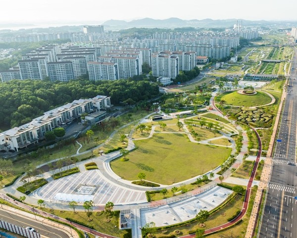 (사진제공=LH) 파주가든(파주운정 중앙공원) 전경