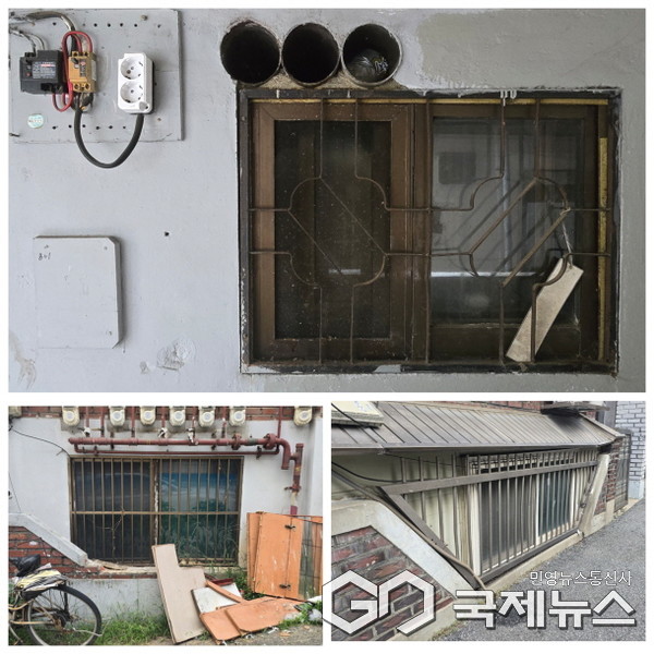 범죄를 예방하기 위해 설치한 방범창, 화재나 침수사고 발생시 고정된 방범창때문에 탈출을 못해 안타까운 인명사고가 발생하기도 한다. (사진=하남시의회)