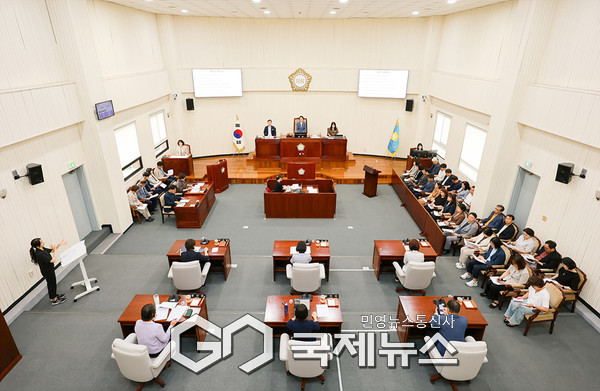 ▲ 과천시의회 제293회 임시회 개회 [과천시의회제공]