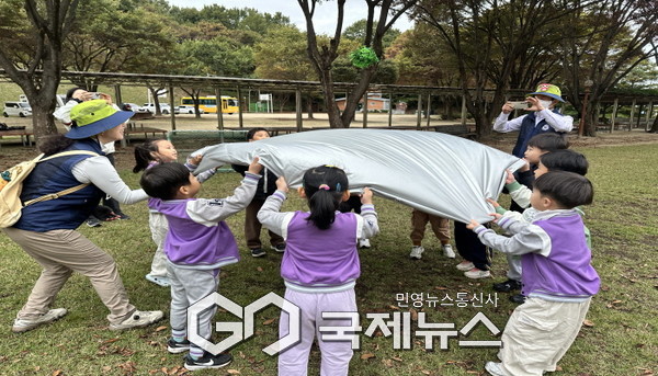 영주중앙초병설유치원, 가을하늘 아래 숲체험교실